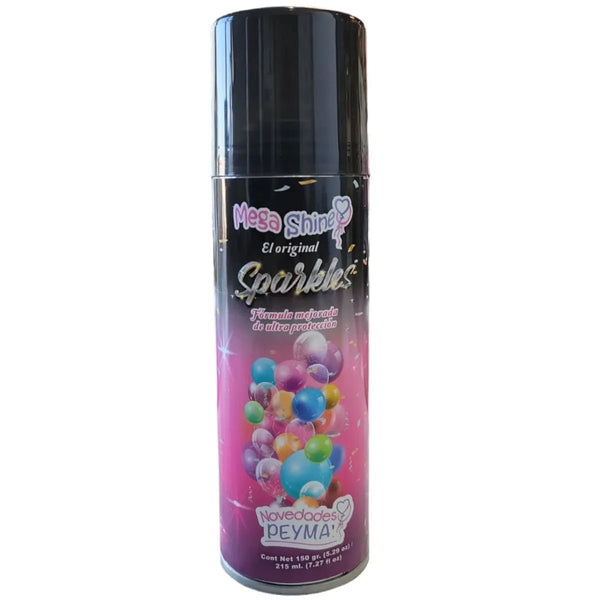 Balloon Shine - Mega Shine Sparkles Spray 1ct - balloonsplaceusa