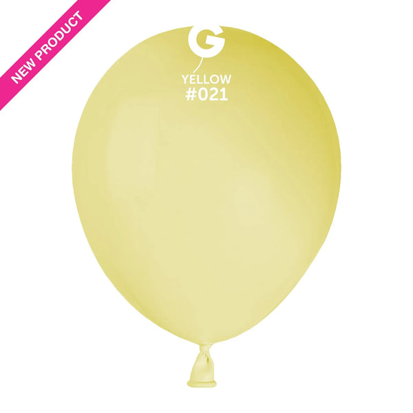 021 Yellow 5in 100 Neon Color - balloonsplaceusa
