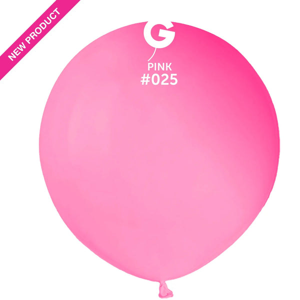 025 Pink 19in 25 Neon Color - balloonsplaceusa