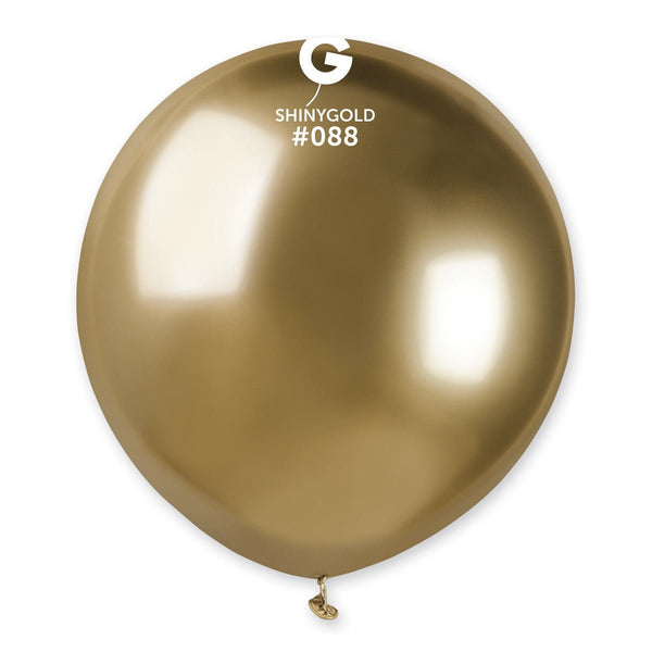 Gemar Latex Balloon #088 Gold 19inch 25 Count Shiny Color - balloonsplaceusa