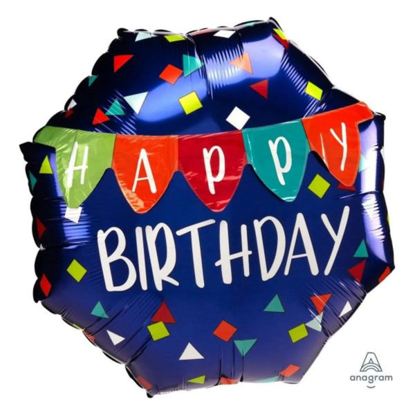 30Inc Happy Birthday Reason to Celebrate Multi-Balloon - balloonsplaceusa