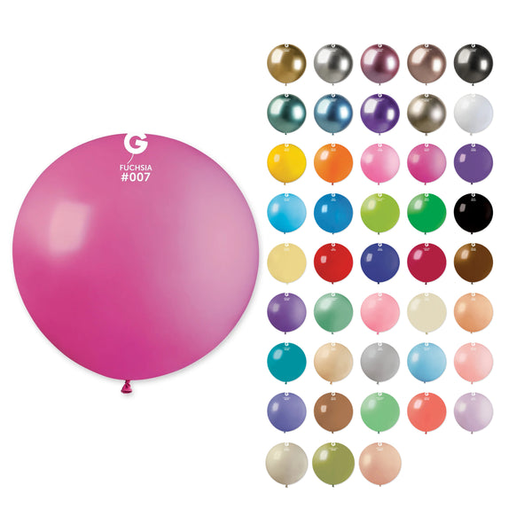 Latex balloon with helium 31nches