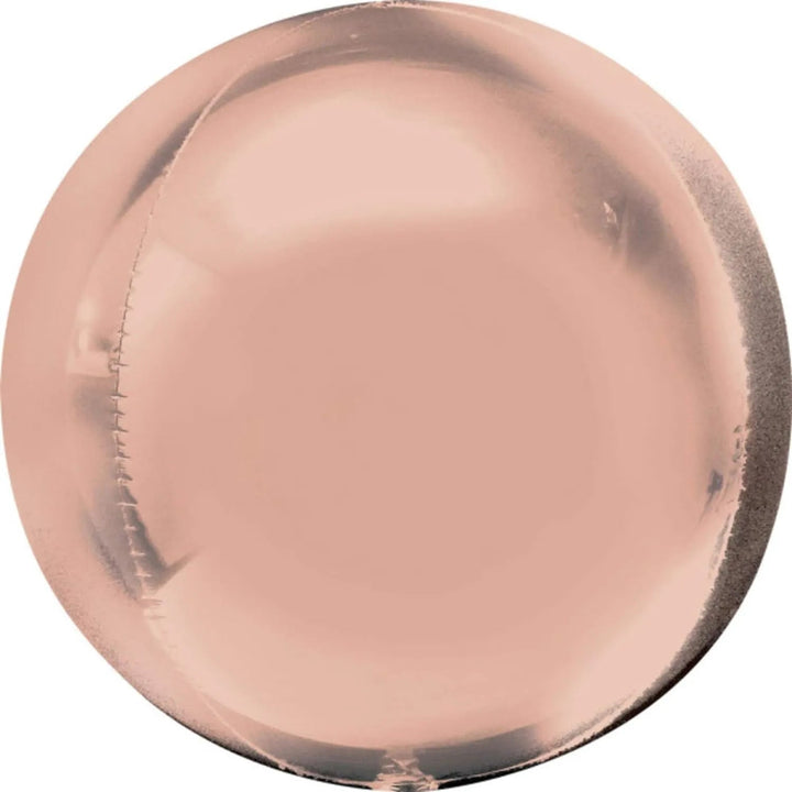 34Inc Jumbo Orbz Rose Gold - balloonsplaceusa