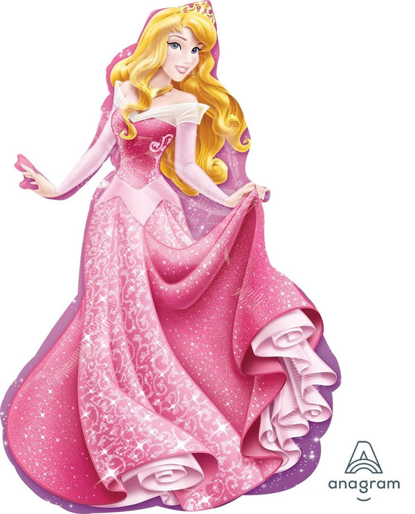 34Inc Princess Sleeping Beauty SuperShape - balloonsplaceusa