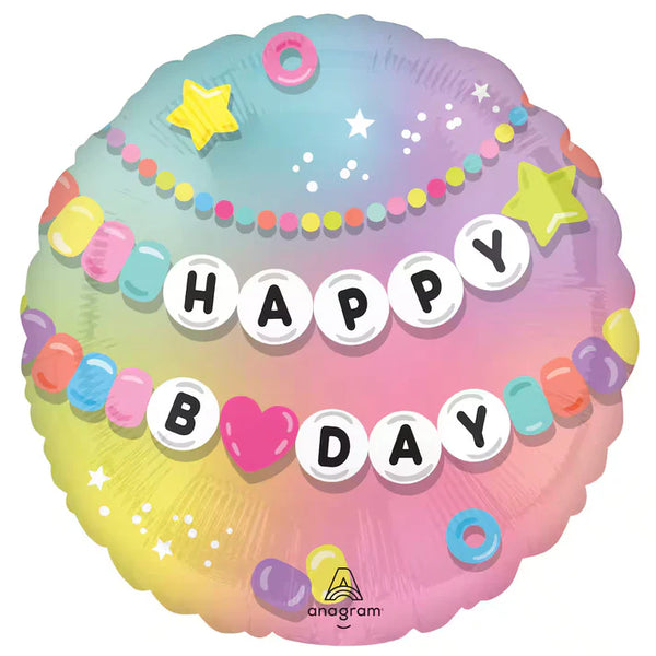 Foil Balloon Happy Birthday Friendship  Balloon  18inch