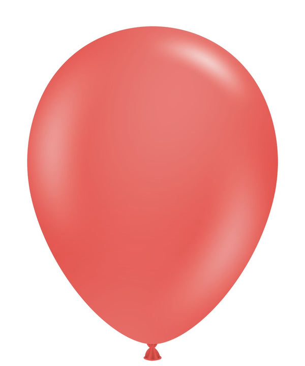 Tuftex 5Inc Aloha Latex Balloons 50ct Pastel color