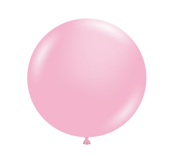 Tuftex 17Inc Baby Pink Latex Balloons 25ct Pastel color