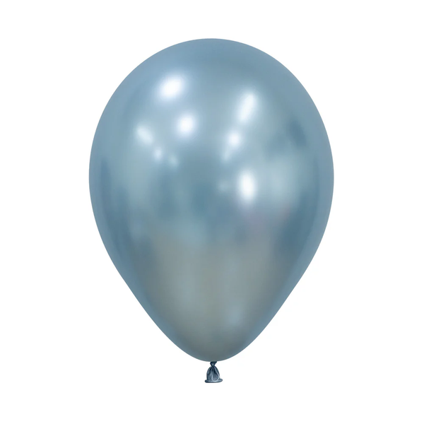 18Inc  Sempertex Silk ARCTIC BLUE Latex Balloons 50ct