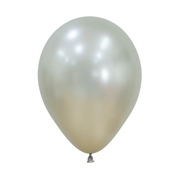 18Inc  Sempertex Silk CREAM PEARL Latex Balloons 50ct