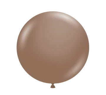 Tuftex 36Inc Cocoa Latex Balloons 1ct Standar Color
