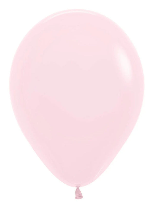 11Inc  Sempertex PASTEL MATTE PINK Latex Balloons 100ct