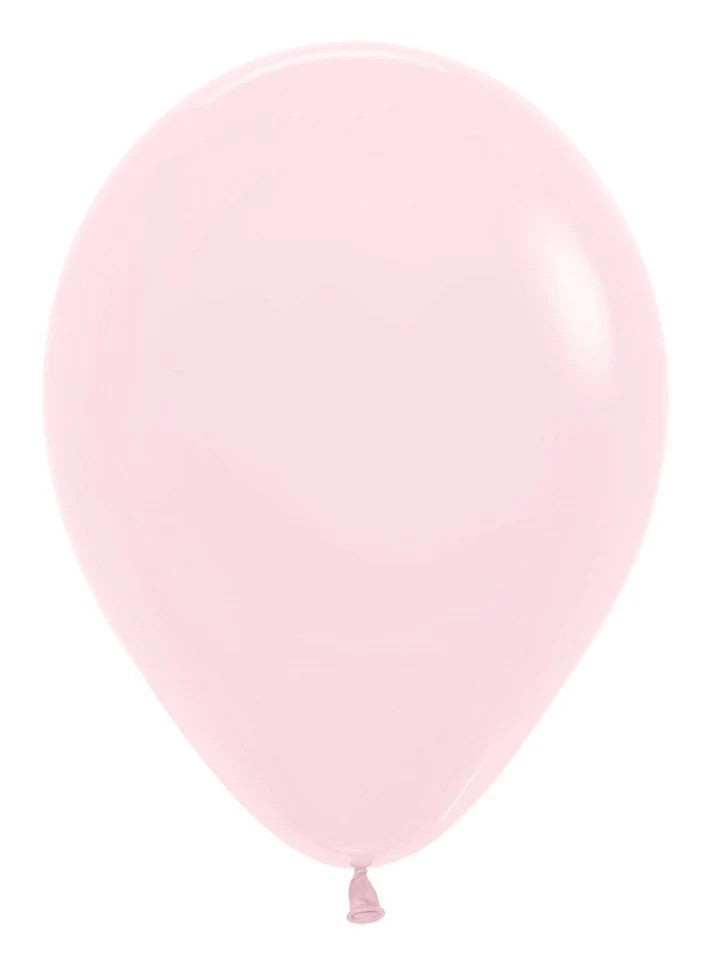 11Inc  Sempertex PASTEL MATTE PINK Latex Balloons 100ct