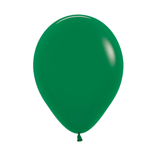 5Inc Sempertex  FASHION FOREST GREEN Latex Balloons 100ct