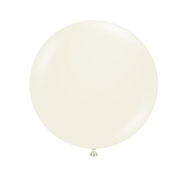 Tuftex 17Inc Lace Latex Balloons 25ct Standar Color