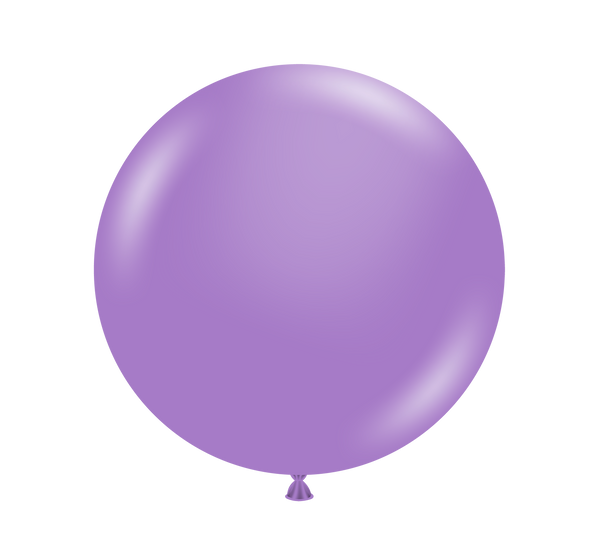 Tuftex 17Inc Lavender Latex Balloons 25ct Pastel color