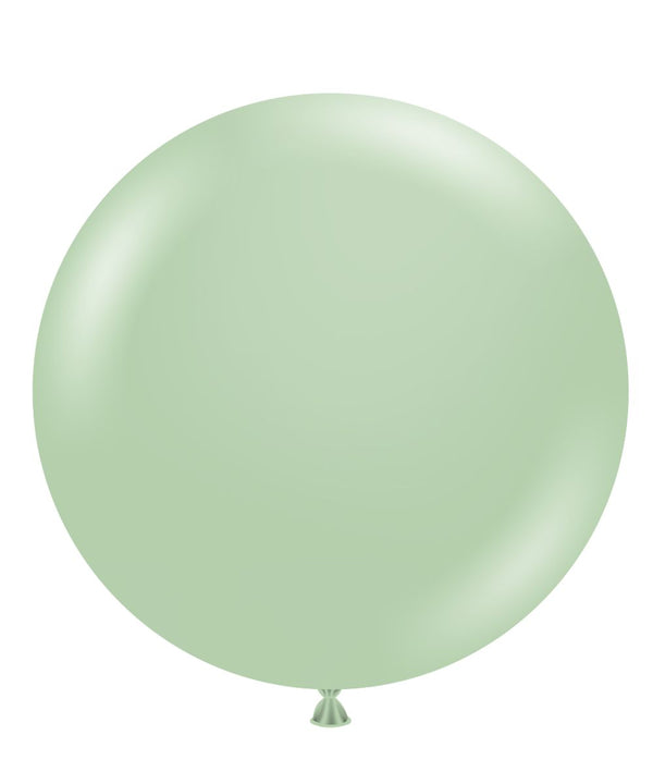 Tuftex 17Inc Meadow Latex Balloons 25ct Pearl color