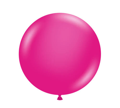 Tuftex 36Inc Hot Pink Latex Balloons 1ct Pastel Color