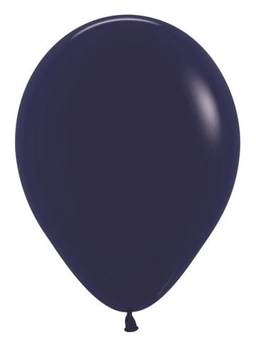 5Inc Sempertex Fashion Navy Blue Latex Balloons 100ct