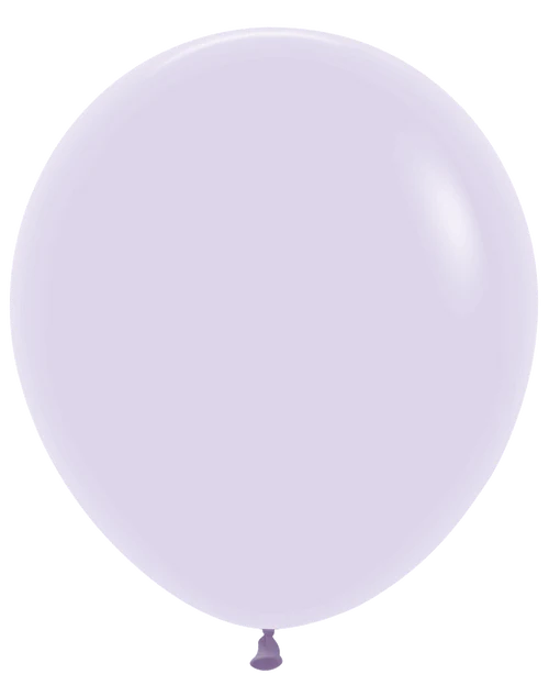 18Inc Sempertex PASTEL MATTE LILAC Latex Balloons 25ct
