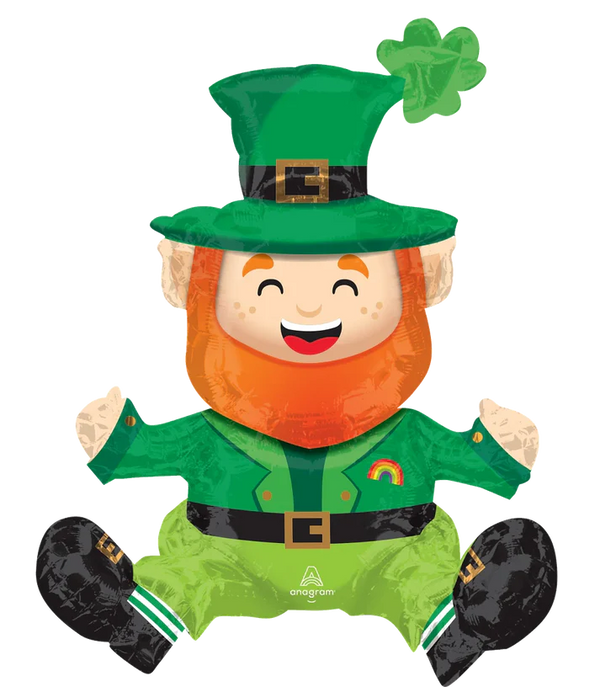 22Inc St Patricks Day Lucky Leprechaun Balloon