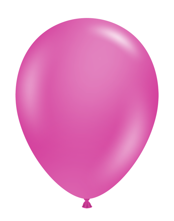 Tuftex 11Inc Pixie Pink Latex Balloons 100ct Pastel color