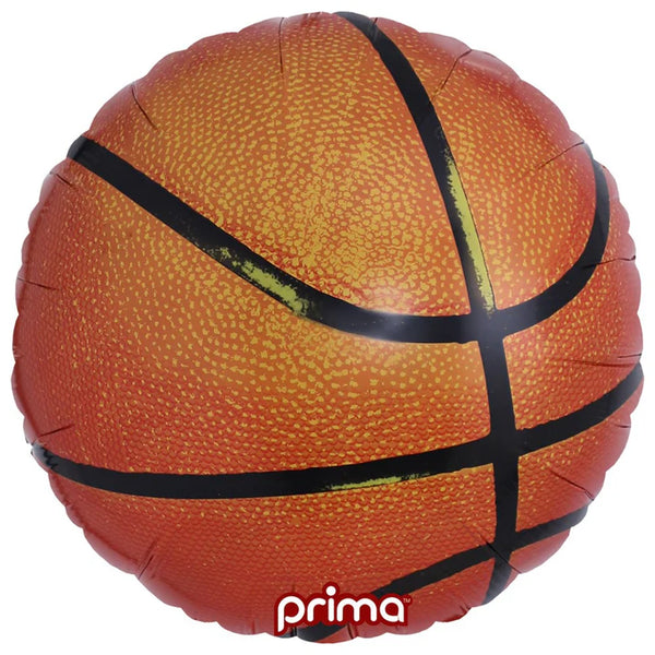 Foil Balloon Prima Basketball 18inch