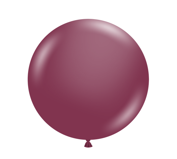 Tuftex 17Inc Sangria Latex Balloons 25ct Standard Color