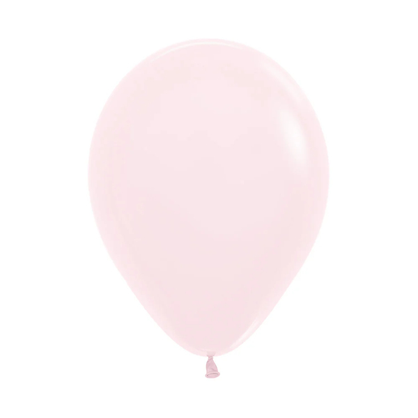 18Inc Sempertex PASTEL MATTE PINK Latex Balloons 25ct