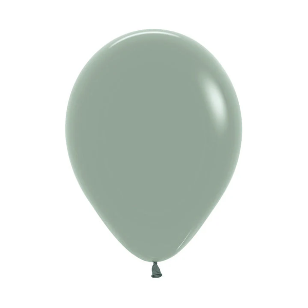 11Inc  Sempertex PASTEL DUSK LAUREL GREEN Latex Balloons 50ct