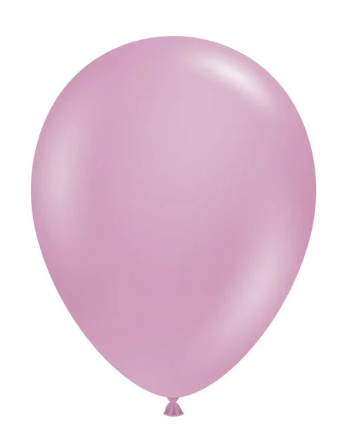 Tuftex 11Inc Canyon Rose Latex Balloons 100ct Pastel color