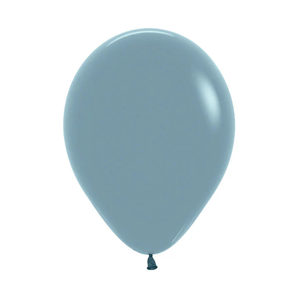 11Inc Sempertex PASTEL DUSK BLUE Latex Balloons 50ct