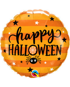 18Inc Happy Halloween Spider Pkg