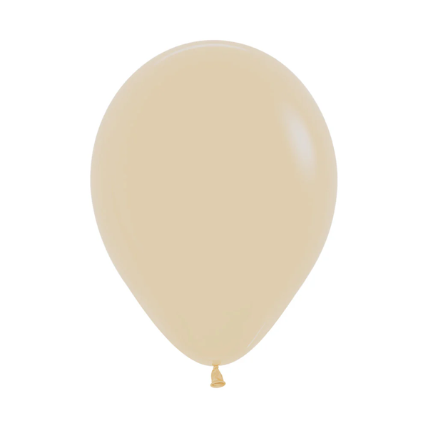18Inc Sempertex FASHION WHITE SAND Latex Balloons 25ct