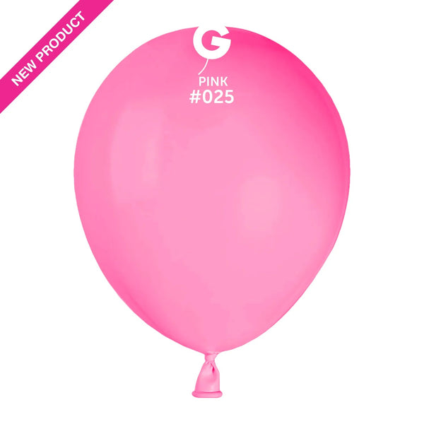 025 Pink 5in 100 Neon Color - balloonsplaceusa