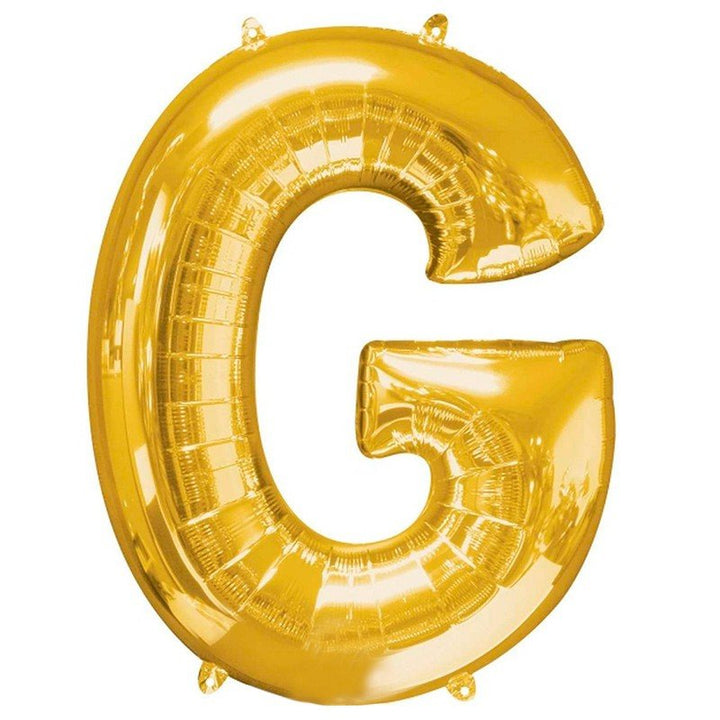 14inc Letter G Gold - balloonsplaceusa