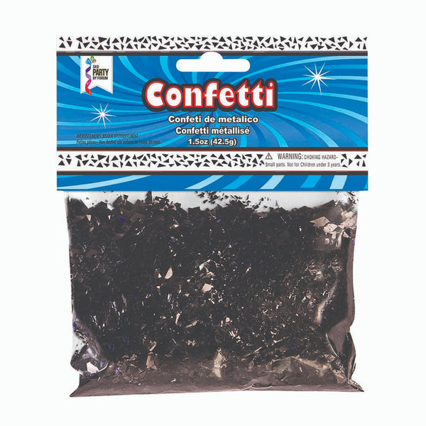 1.5 OZ Confetti Black - balloonsplaceusa