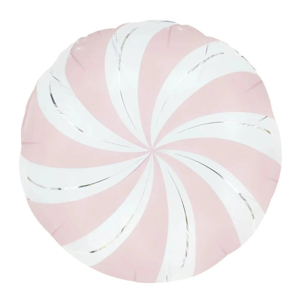 16Inc Baby Pink Candy Round Balloon 2Ct - balloonsplaceusa