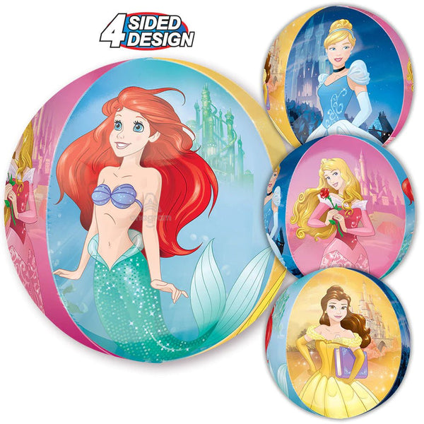 16Inc Disney Princess Orbz Balloon - balloonsplaceusa