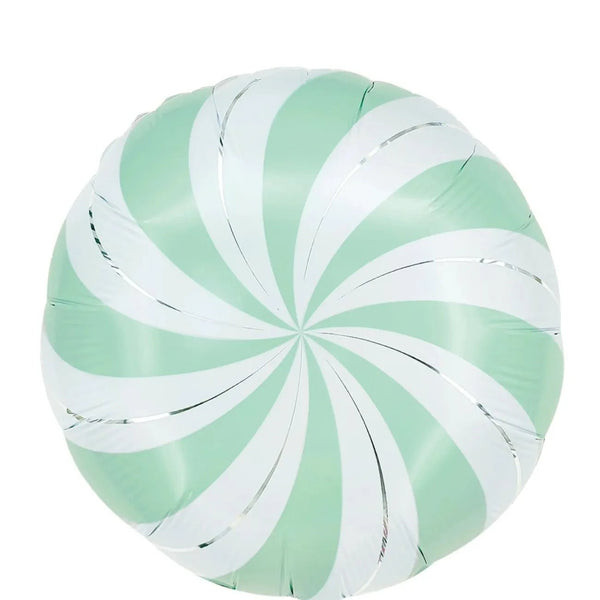 16Inc Mint Green Candy Round Balloon 2Ct - balloonsplaceusa