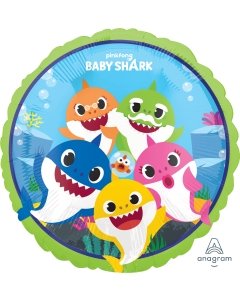 18Inc Baby Shark - balloonsplaceusa