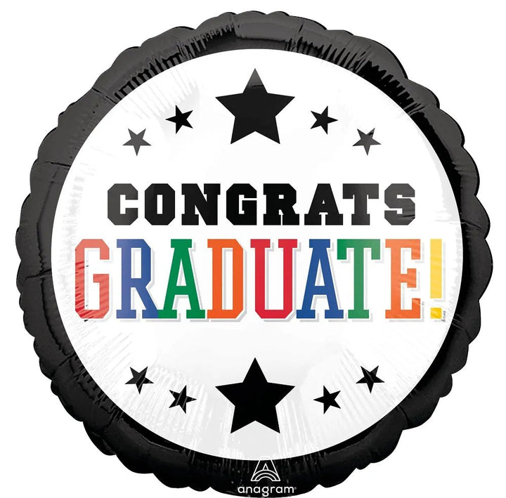 18Inc Congrats Grad Classic Pkg Balloon - balloonsplaceusa