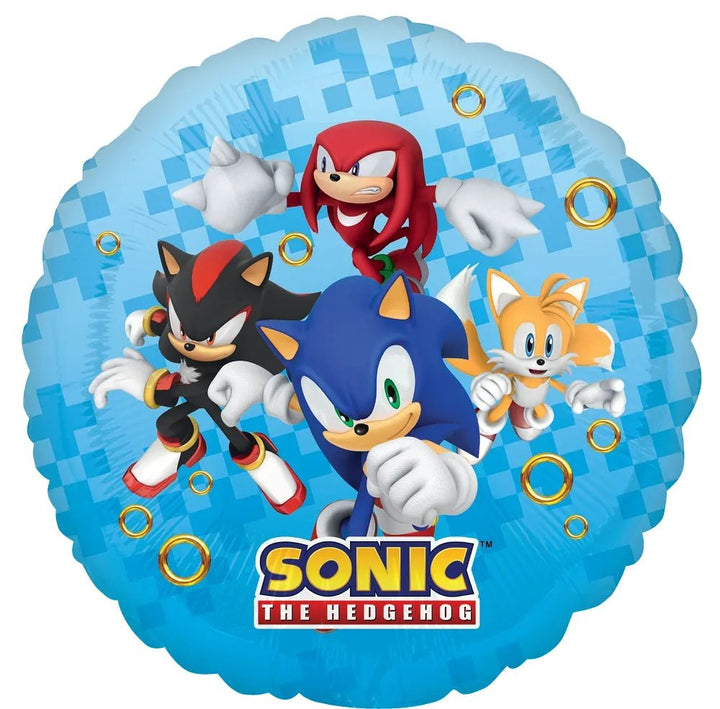 18Inc Sonic The Hedgehog 2 Balloon - balloonsplaceusa