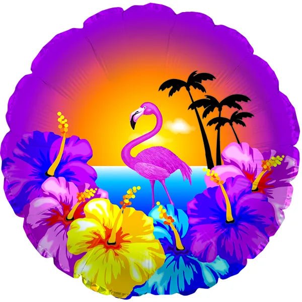 18Inc Tropical Breezes Flat - balloonsplaceusa