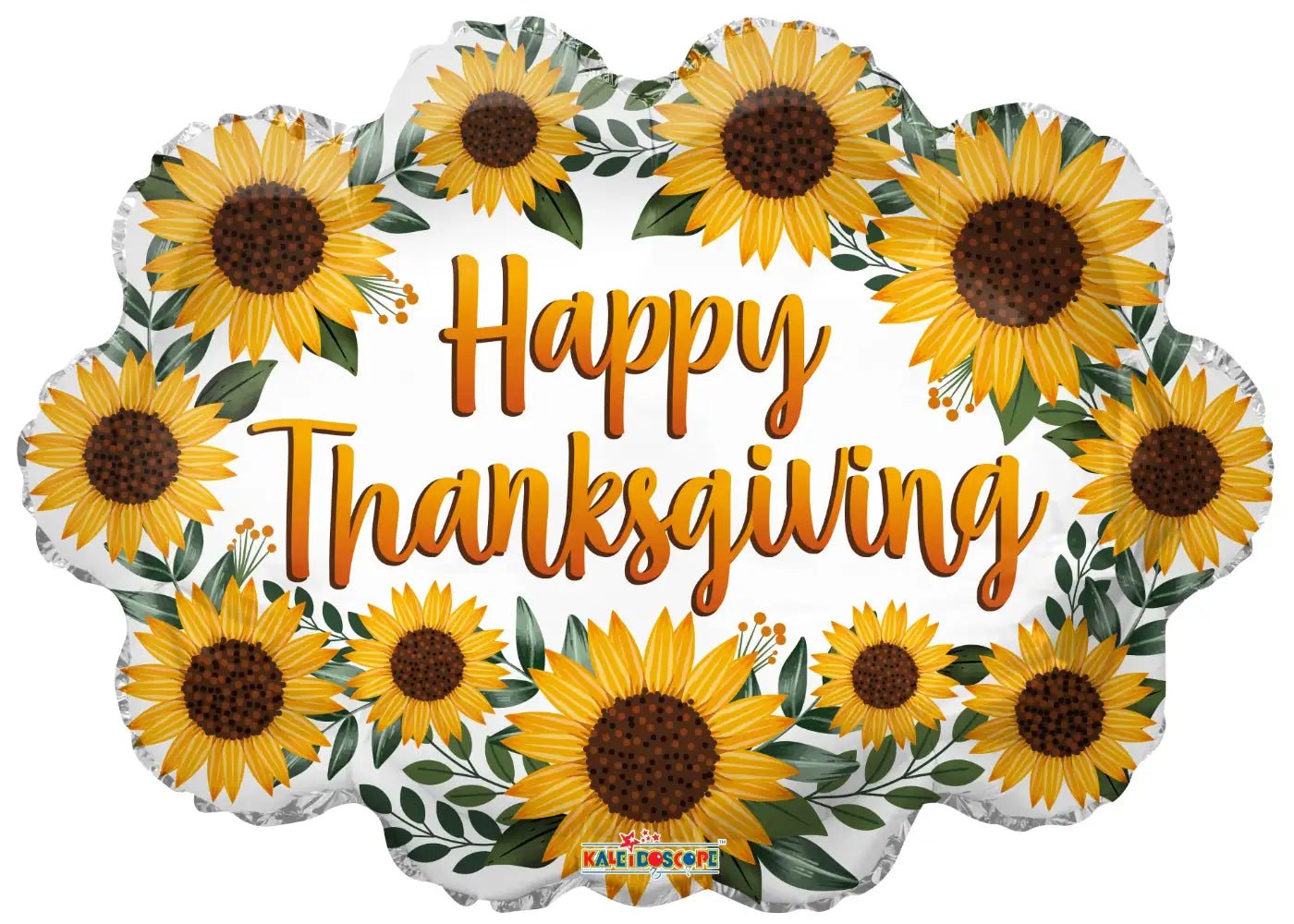 20Inc Happy Thanksgiving Sunflower  Balloon