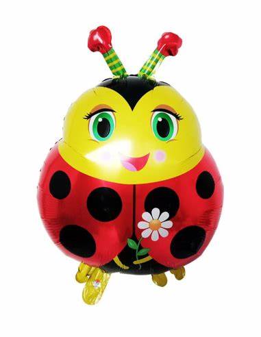 27inc Happy Ladybug - balloonsplaceusa