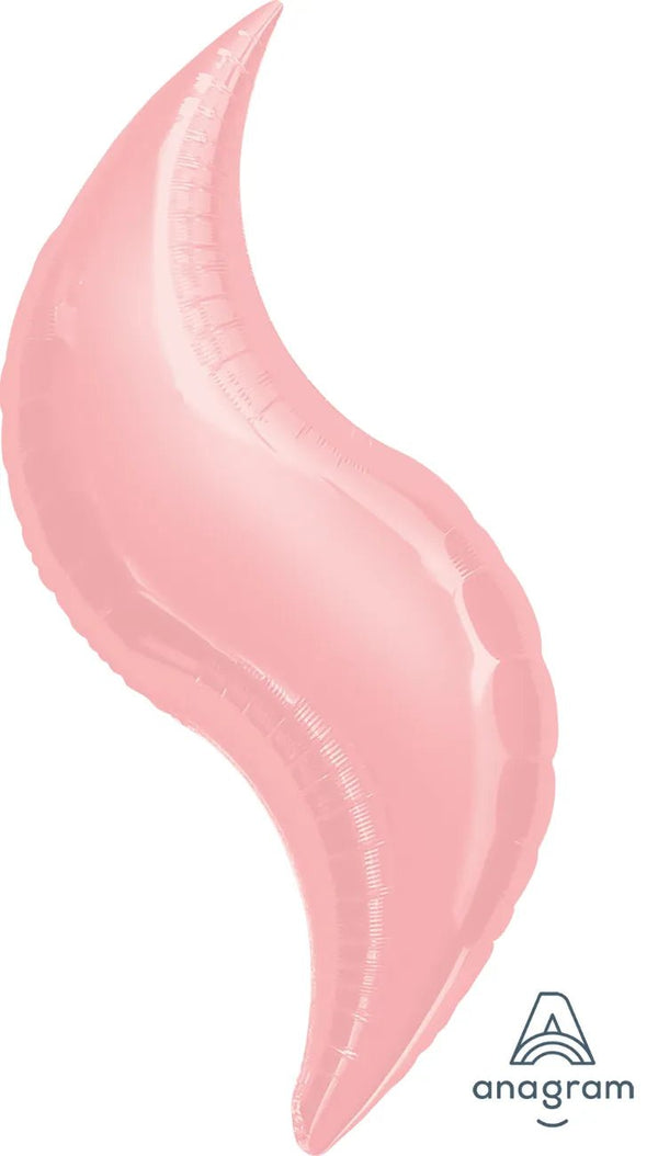 28Inc Pink Curves Balloon - balloonsplaceusa