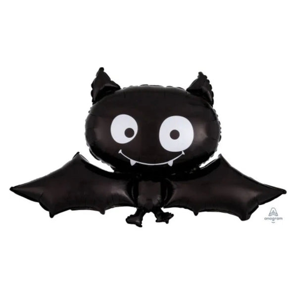 30Inc Black Bat Halloween Balloon - balloonsplaceusa