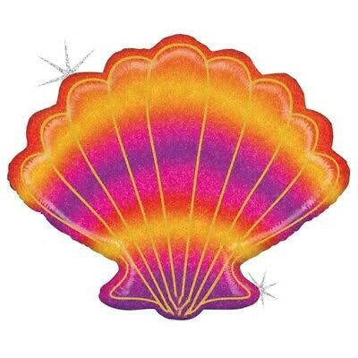 30inc Glitter Seashell Balloon - balloonsplaceusa