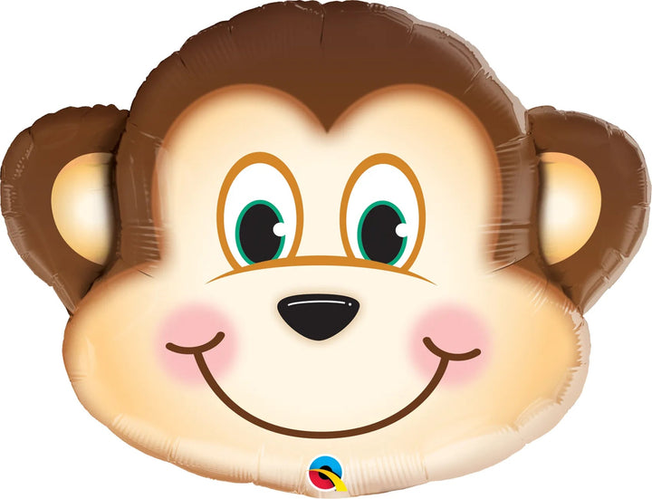 30Inc Mischievous Monkey Shape Balloon - balloonsplaceusa