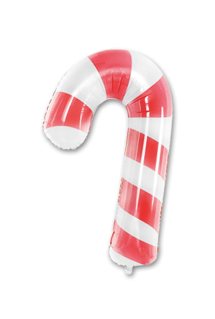 30Inc Red Candy Cane Balloon - balloonsplaceusa